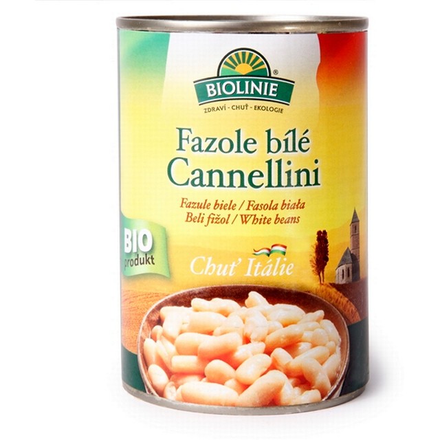 Biela fazuľa Cannellini sterilizovaná BIO 400 g PROBIO