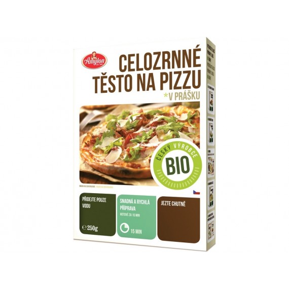 Celozrnná pizza v prášku BIO 250 g AMYLON