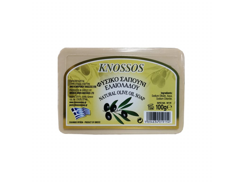 Olivové mýdlo vanilka 100 g KNOSSOS