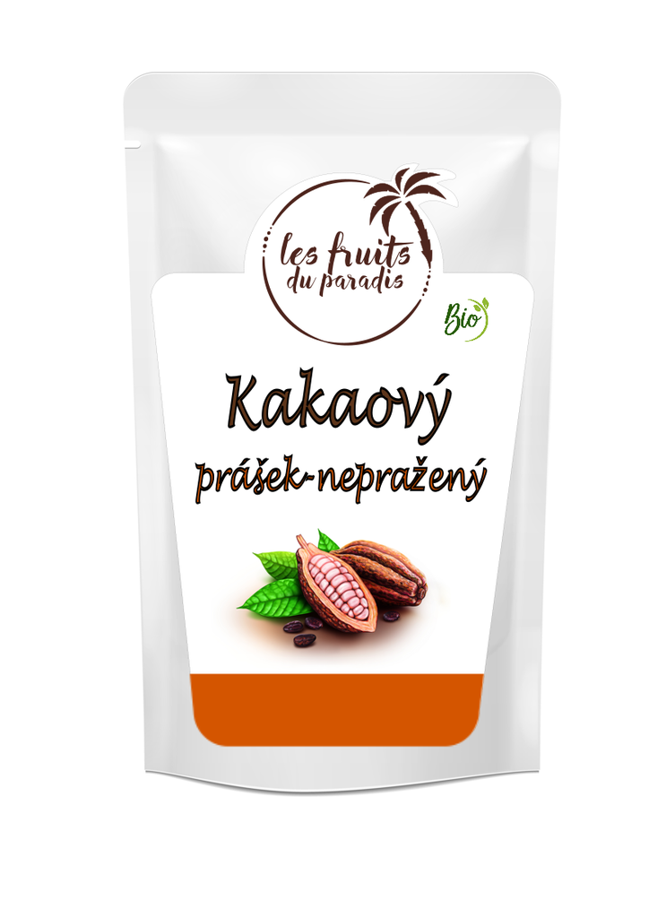 Kakaový prášok nepražený BIO 250 g LES FRUITS DU PARADIS