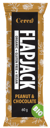 Flapjack BIO arašidy a čokoláda 60 g CEREA