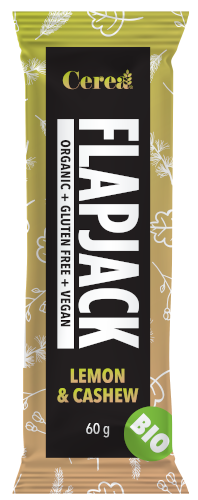 Flapjack BIO s citrónom a kešu 60 g CEREA