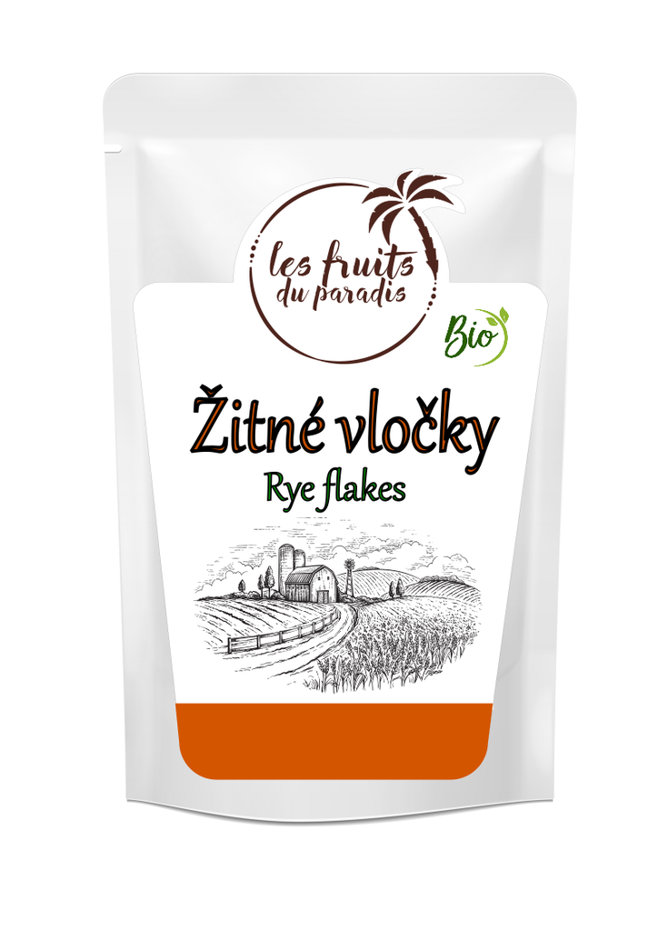 Žitné vločky BIO 1 kg LES FRUITS DU PARADIS