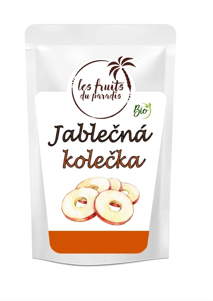 Jablkové krúžky BIO 1 kg LES FRUITS DU PARADIS