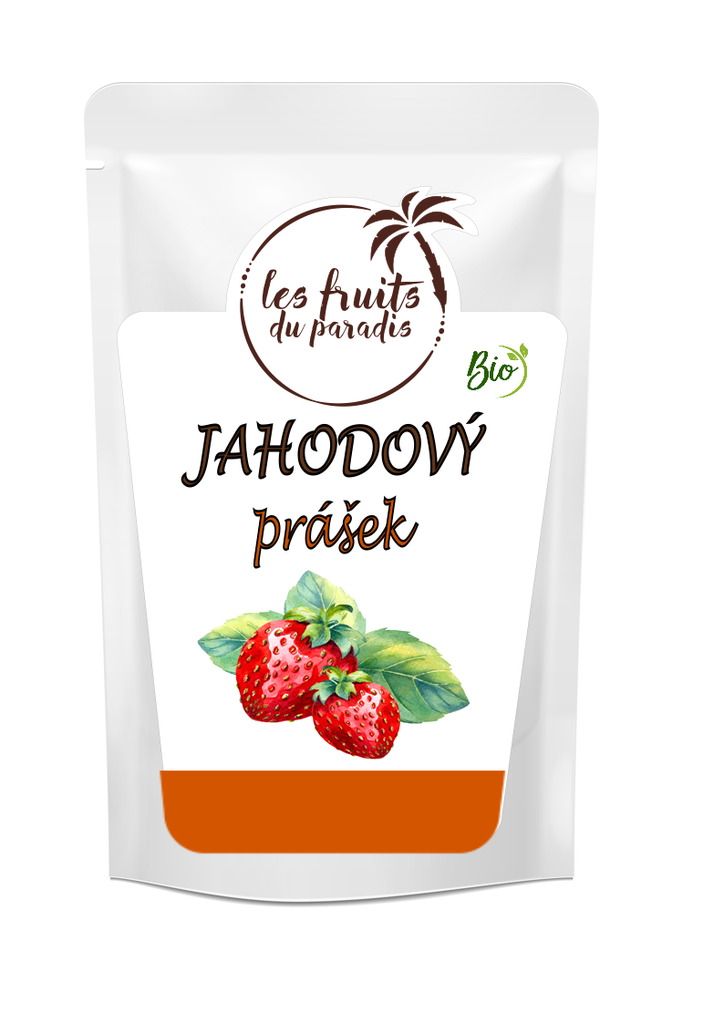 Jahodový prášok BIO 500 g LES FRUITS DU PARADIS