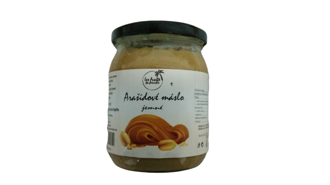 Arašidové maslo jemné 500 g LES FRUITS DU PARADIS