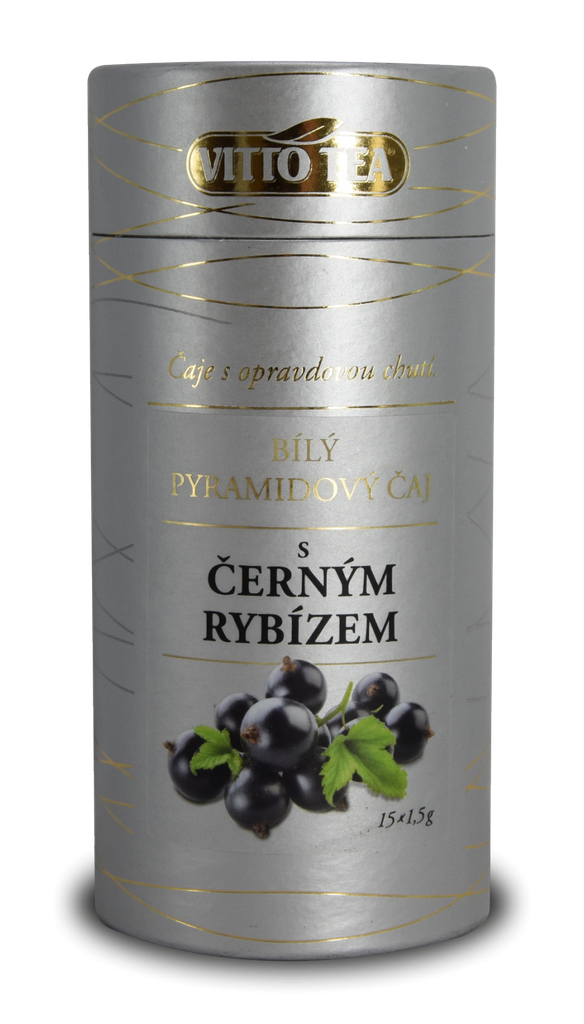 TUBUS Bílý čaj s černým rybízem 23 g VITTO TEA