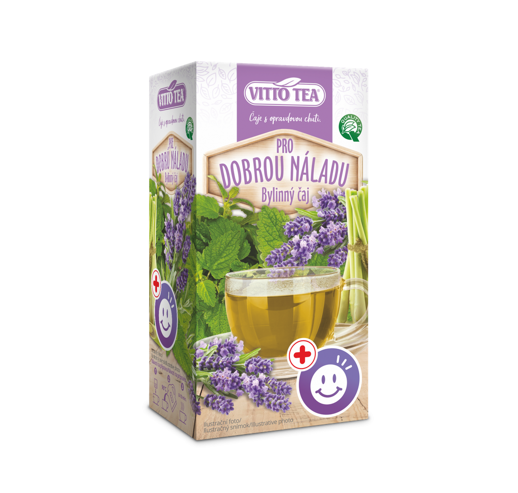 Bylinný čaj pre dobrú náladu 30 g VITTO TEA