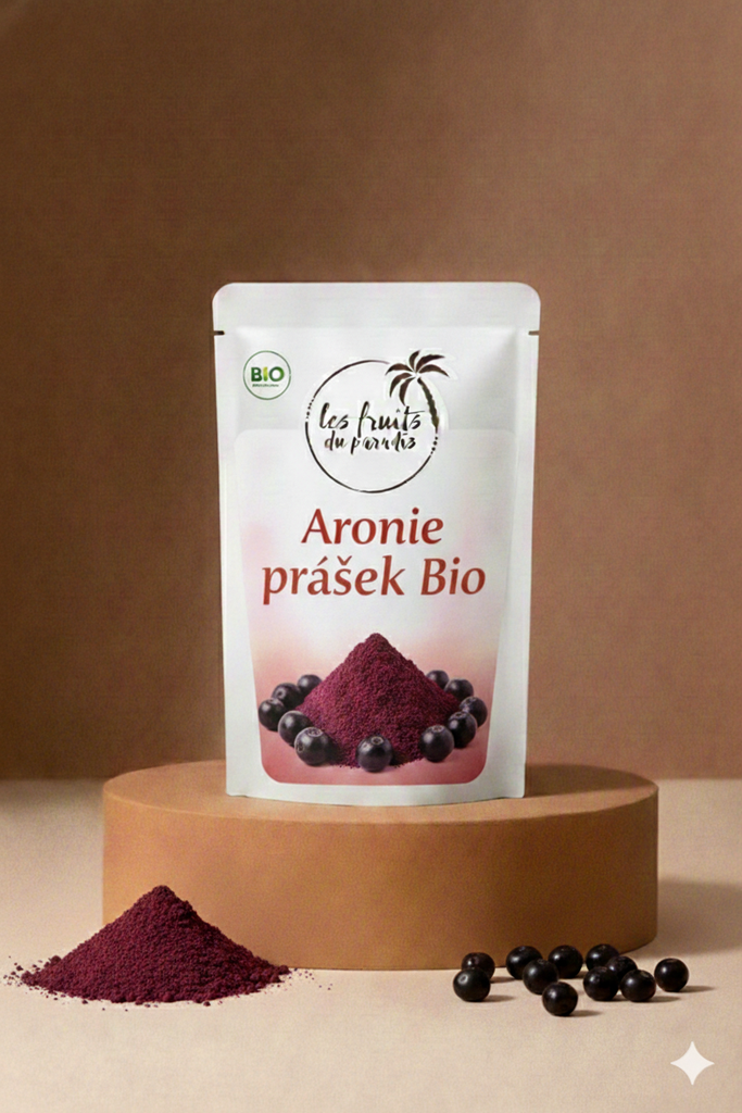 Arónia prášok BIO 100 g LES FRUITS DU PARADIS