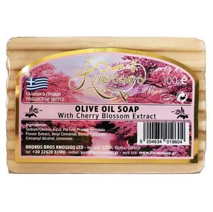 Olivové mydlo s čerešňovým kvetom 100 g KNOSSOS