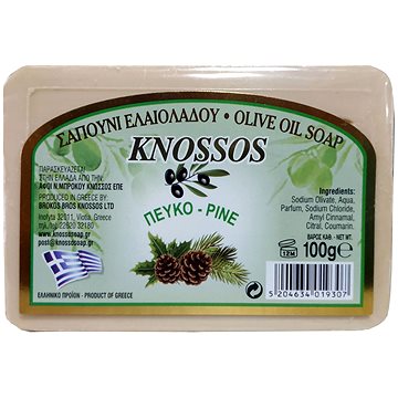 Olivový mydlo s vôňou BOROVICE 100 g KNOSSOS