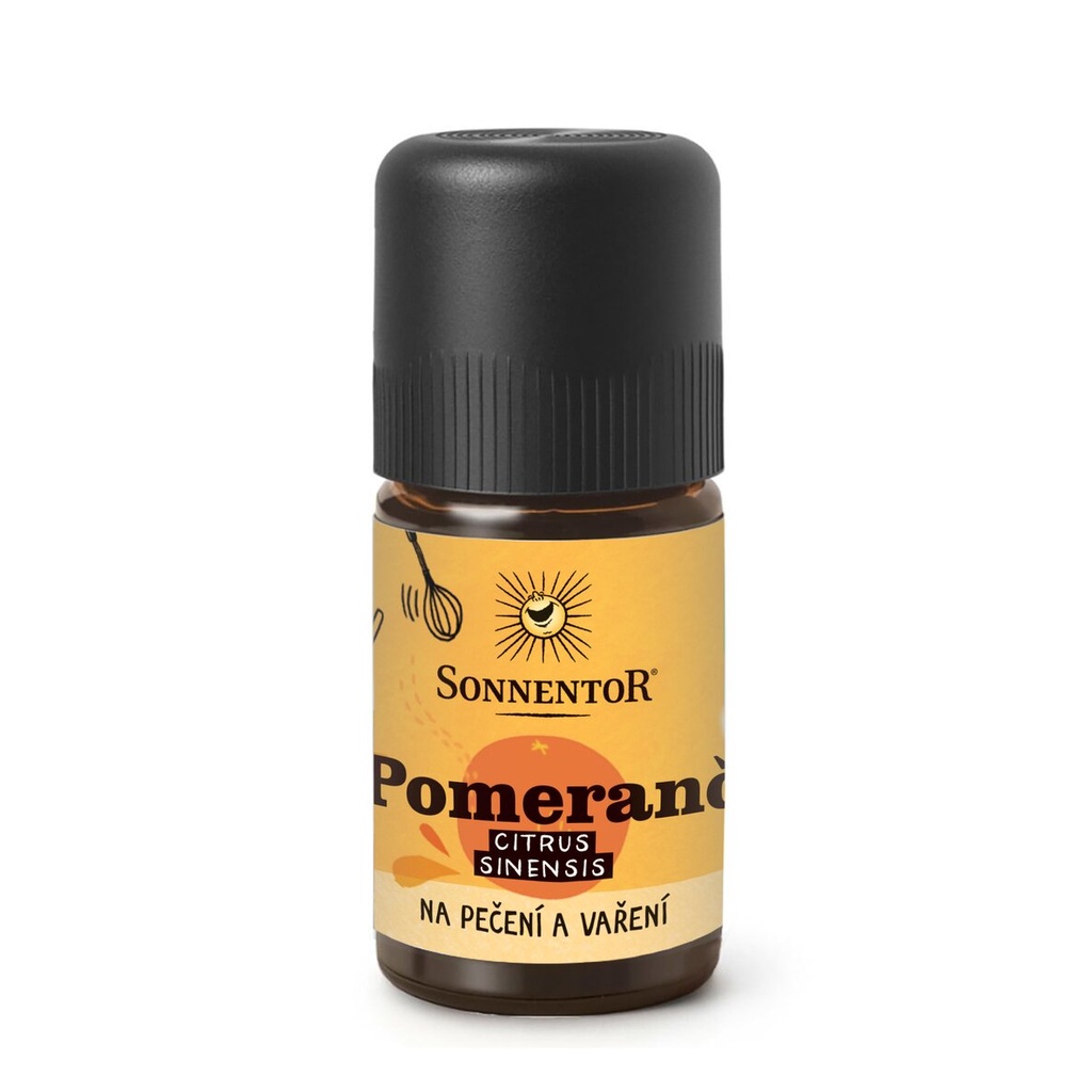 Pomaranč BIO, esenciálny olej 5 ml SONNENTOR
