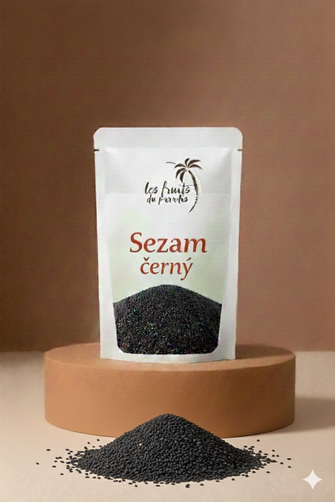 Čierny sezam 1 kg LES FRUITS DU PARADIS