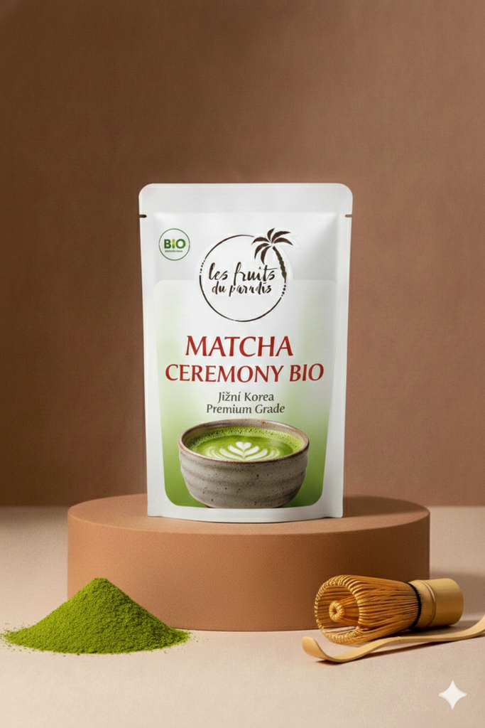 Matcha Ceremony BIO Južná Kórea 100 g LES FRUITS DU PARADIS