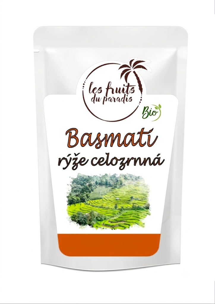 Basmati celozrnná ryža BIO 500 g LES FRUITS DU PARADIS