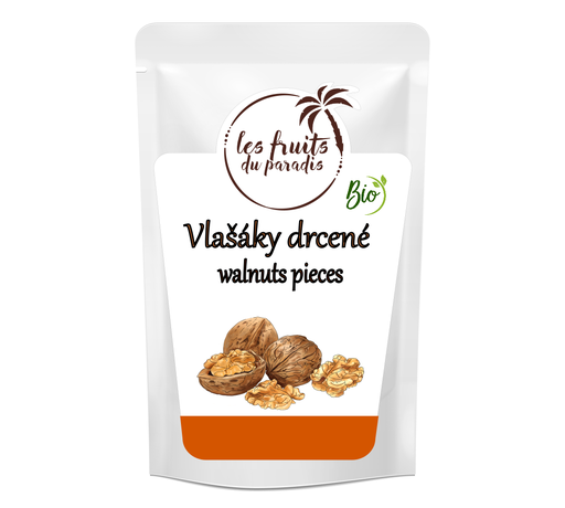 [699-1] Vlašské orechy drť BIO 500 g LES FRUITS DU PARADIS