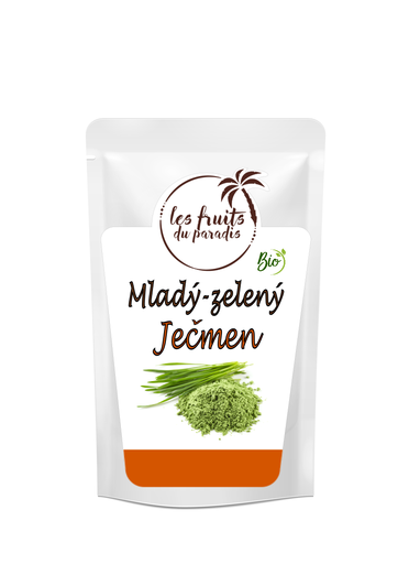 [406-1] Mladý jačmeň v prášku BIO 250 g LES FRUITS DU PARADIS
