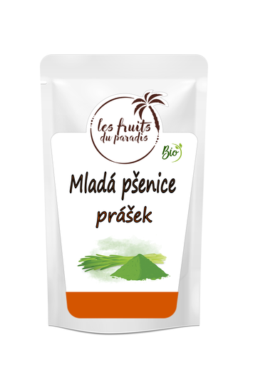 [485-1] Mladá pšenica v prášku BIO 125 g LES FRUITS DU PARADIS