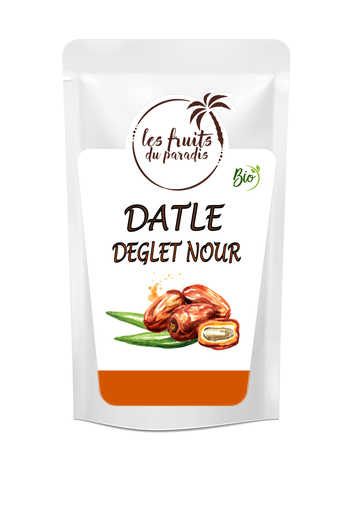 [035-1] Ďatle Deglet Nour bez kôstky BIO 1 kg LES FRUITS DU PARADIS