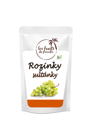 [024-1] Hrozienka Sultánky BIO 200 g LES FRUITS DU PARADIS