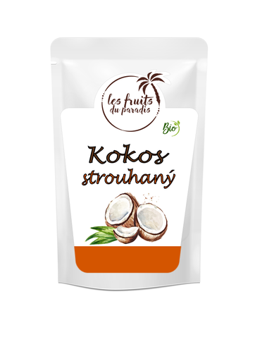 [023-1] Strúhaný kokos BIO 200 g LES FRUITS DU PARADIS
