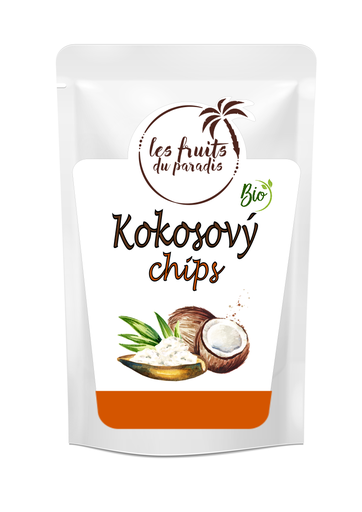[055-1] Kokosové lupienky nesladené BIO RAW 1 kg LES FRUITS DU PARADIS