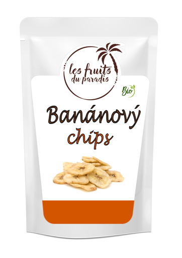 [178-1] Banánové lupienky nesladené BIO 1 kg LES FRUITS DU PARADIS