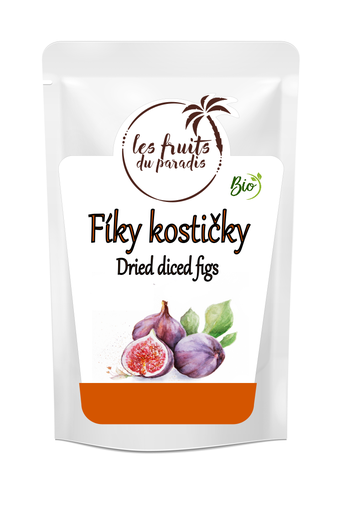 [217-1] Figové kocky Bio 1 kg LES FRUITS DU PARADIS