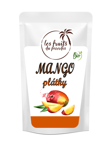[181-1] Mango plátky Bio 500 g LES FRUITS DU PARADIS