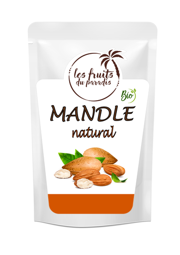 [022-1] Mandle natural Bio 150 g LES FRUITS DU PARADIS