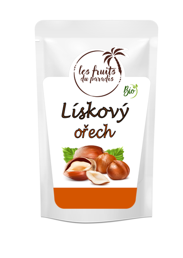 [222-1] Lieskové orechy Natural 11-13 BIO 1 kg LES FRUITS DU PARADIS