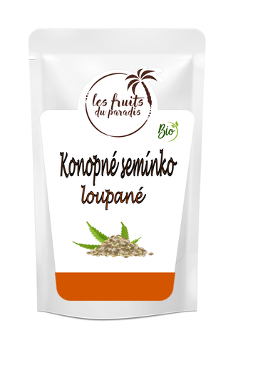 [338-1] Konopné semienko lúpané BIO 500 g LES FRUITS DU PARADIS