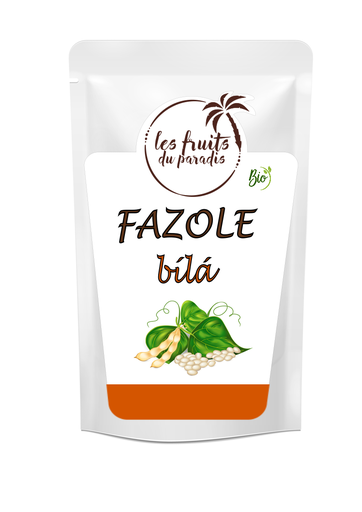 [125-1] Biela fazuľa Bio 1 kg LES FRUITS DU PARADIS
