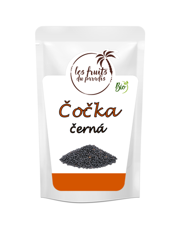 [146-1] Šošovica čierná Bio 1 kg LES FRUITS DU PARADIS