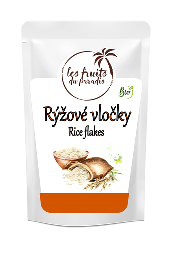 [395-1] Ryžové vločky BIO 500 g LES FRUITS DU PARADIS