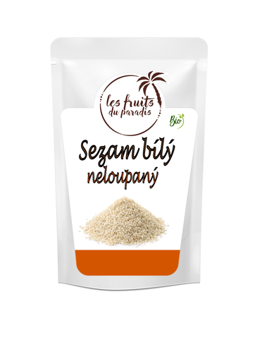 [342-1] Sezam biely nelúpaný BIO 1 kg LES FRUITS DU PARADIS