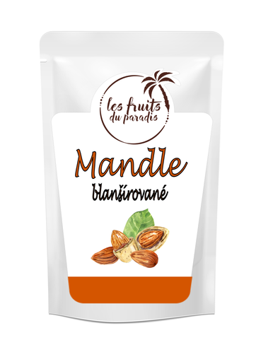 [802-1] Mandle blanšírované 1 kg LES FRUITS DU PARADIS