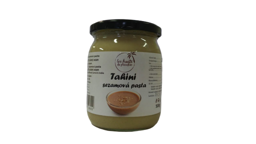 [840-1] Sezamová pasta tahini 500 g LES FRUITS DU PARADIS