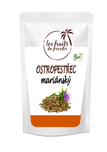 [898-1] Semená pestreca mariánskeho BIO 1 kg LES FRUITS DU PARADIS