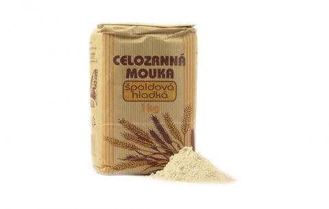 [00446] Špaldová múka hladká 1 kg NATURAL JIHLAVA