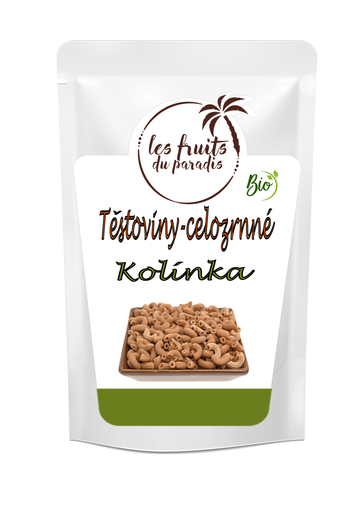 [938-1] Cestoviny Kolienka celozrnné BIO 1 kg LES FRUITS DU PARADIS