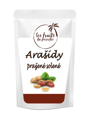 [272-1] Arašidy pražené solené 38/42 1 kg LES FRUITS DU PARADIS