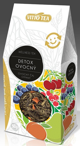 [97653] WELLNESS DETOXIKAČNÝ ČAJ - SYPANÝ OVOCNÝ ČAJ 50 g VITTO TEA