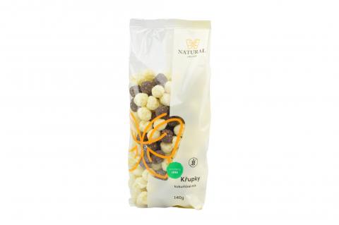 [17778] Kukuričné chrumky jogurt-čokoláda 140 g NATURAL JIHLAVA