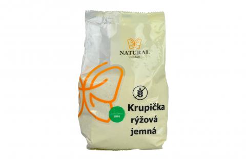 [00872] Ryžová krupica jemná 500 g NATURAL JIHLAVA