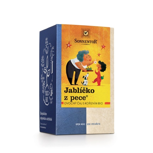 [01221] Jabĺčko z pece - ovocný čaj s korením BIO 45 g SONNENTOR