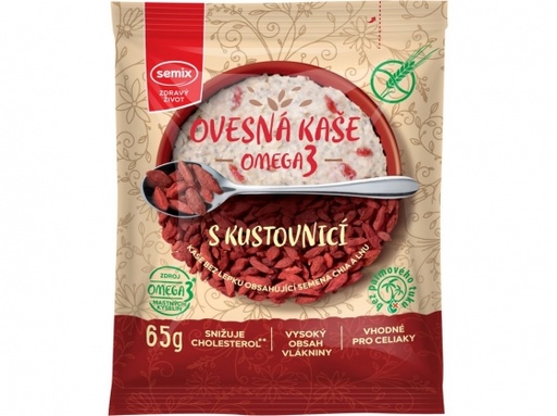 [SEM13555] Ovsená kaša bezlepková s goji, SEMIX 65 g SEMIX