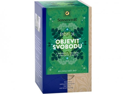 [18208] Šťastie je objavit slobodu bylinná zmes BIO 27 g SONNENTOR