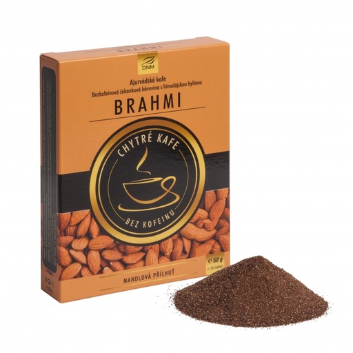[98347] BRAHMI mandľová ajurvédska káva 50 g DNM