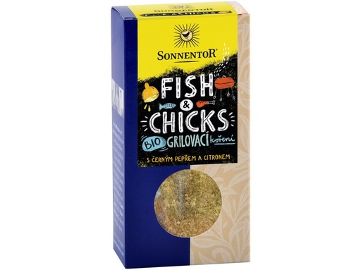 [SMART10071] Fish & Chicks - grilovacie korenie na ryby a kurčatá BIO 55 g SONNENTOR